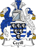 English Coat of Arms for the family Cecill