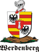 German shield on a mount for Werdenberg