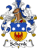 German Wappen Coat of Arms for Schenk