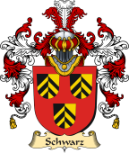 German Coat of Arms (v.25b) Schwarz