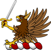 Family crest from Scotland for Gladstone (or Gladstanes)