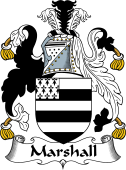 Irish Coat of Arms for Marshall