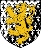 English Family Shield for Edwards II