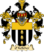 Irish Family Coat of Arms (v.25) O'Kelleher