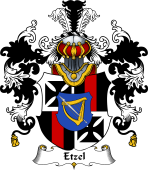 German Wappen Coat of Arms (v.25) Etzel