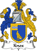 Irish Coat of Arms for Knox