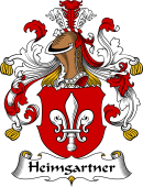 German Wappen Coat of Arms for Heimgartner