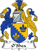 Irish Coat of Arms for O'Shea or Shee
