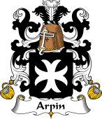 Coat of Arms from France for Arpin
