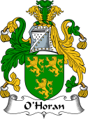 Irish Coat of Arms for O'Horan or Haren