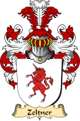 v.23 Coat of Family Arms from Germany for Zeltner