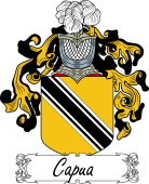 Araldica Italiana Coat of arms used by the Italian family Capua