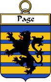 French Coat of Arms Badge for Page