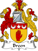 Irish Coat of Arms for Breen