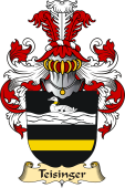 v.23 Coat of Family Arms from Germany for Teisinger