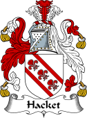 English Coat of Arms for Hacket