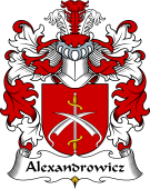 Polish Coat of Arms for Alexandrowicz