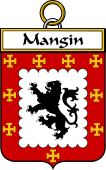 French Coat of Arms Badge for Mangin