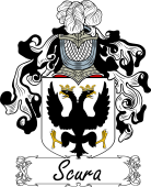 Araldica Italiana Coat of arms used by the Italian family Scura