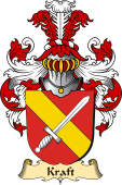 v.23 Coat of Family Arms from Germany for Kraft