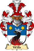 v.23 Coat of Family Arms from Germany for Wills