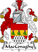 Irish Coat of Arms for MacConchy or MacConaghy