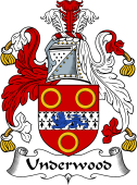 English Coat of Arms for Underwood