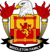 Coat of arms used by the Middleton family in the United States of America