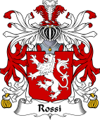Italian Coat of Arms for Rossi