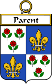 French Coat of Arms Badge for Parent