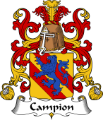 Coat of Arms from France for Campion