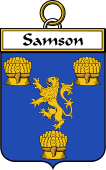 French Coat of Arms Badge for Samson