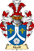 v.23 Coat of Family Arms from Germany for Herff