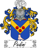 Araldica Italiana Coat of arms used by the Italian family Pedini