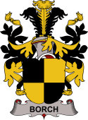 Coat of arms used by the Danish family Borch