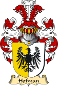 v.23 Coat of Family Arms from Germany for Hofman