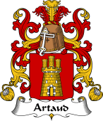 Coat of Arms from France for Artaud