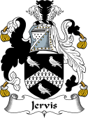 English Coat of Arms for the family Jervis