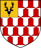 English Family Shield for Becher or Beach