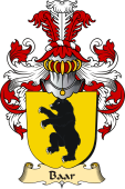 v.23 Coat of Family Arms from Germany for Baar