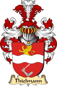 v.23 Coat of Family Arms from Germany for Thielmann