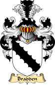 English Coat of Arms (v.23) for the family Bradden