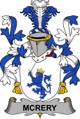 Irish Coat of Arms for McRery or McCrery