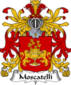 Italian Coat of Arms for Moscatelli