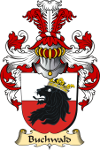 v.23 Coat of Family Arms from Germany for Buchwald