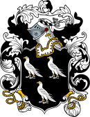 English or Welsh Coat of Arms for Hawkesworth (Yorkshire, and Gloucestershire)