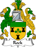 English Coat of Arms for the family Rock (e)