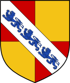 English Family Shield for Perry