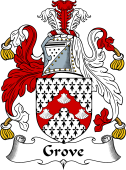 English Coat of Arms for the family Grove