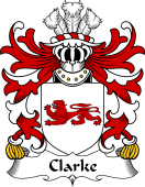 Welsh Coat of Arms for Clarke (of Flint)